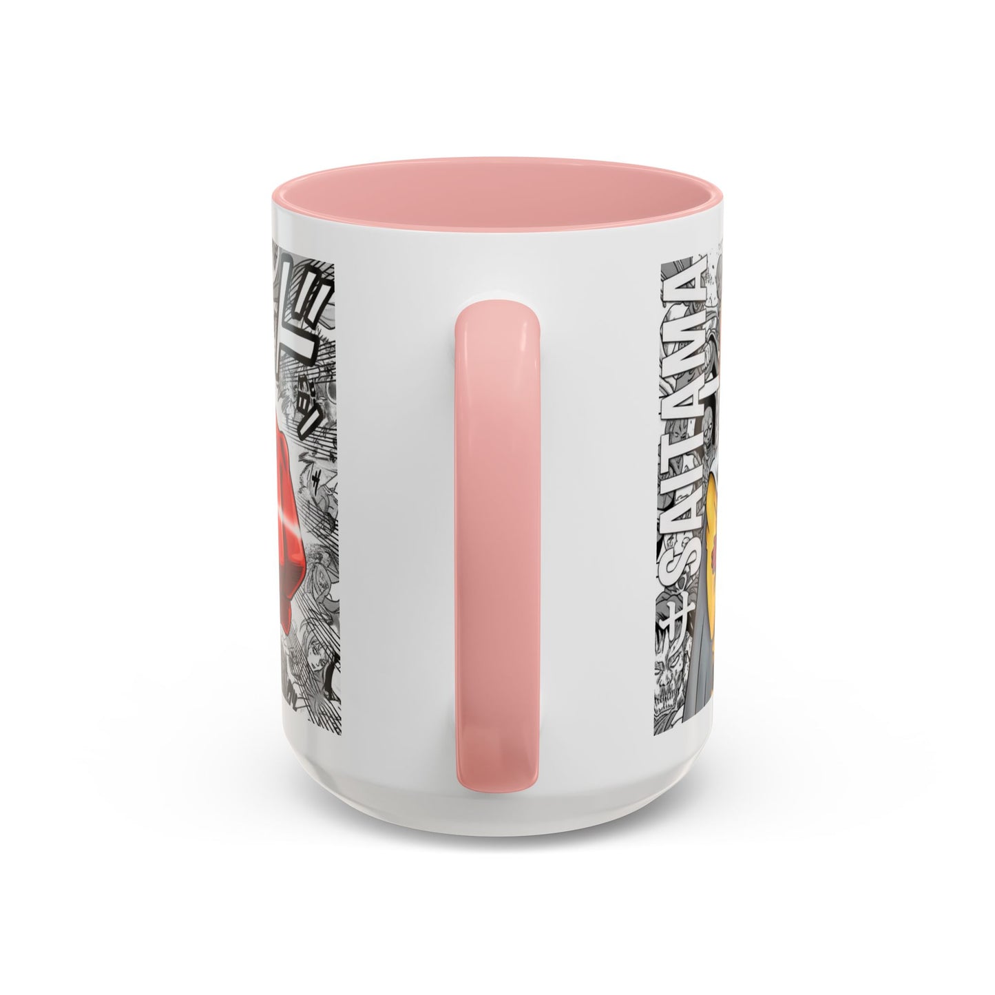 Anime Fist Coffee Mug  Dynamic Manga Collage Accent Mug (11/15 oz)