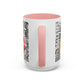 Anime Fist Coffee Mug  Dynamic Manga Collage Accent Mug (11/15 oz)