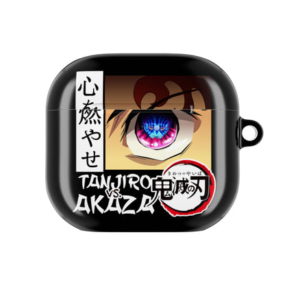 Anime Demon Slayer Eye AirPod Case | Nezuko-inspired Otaku Accessory