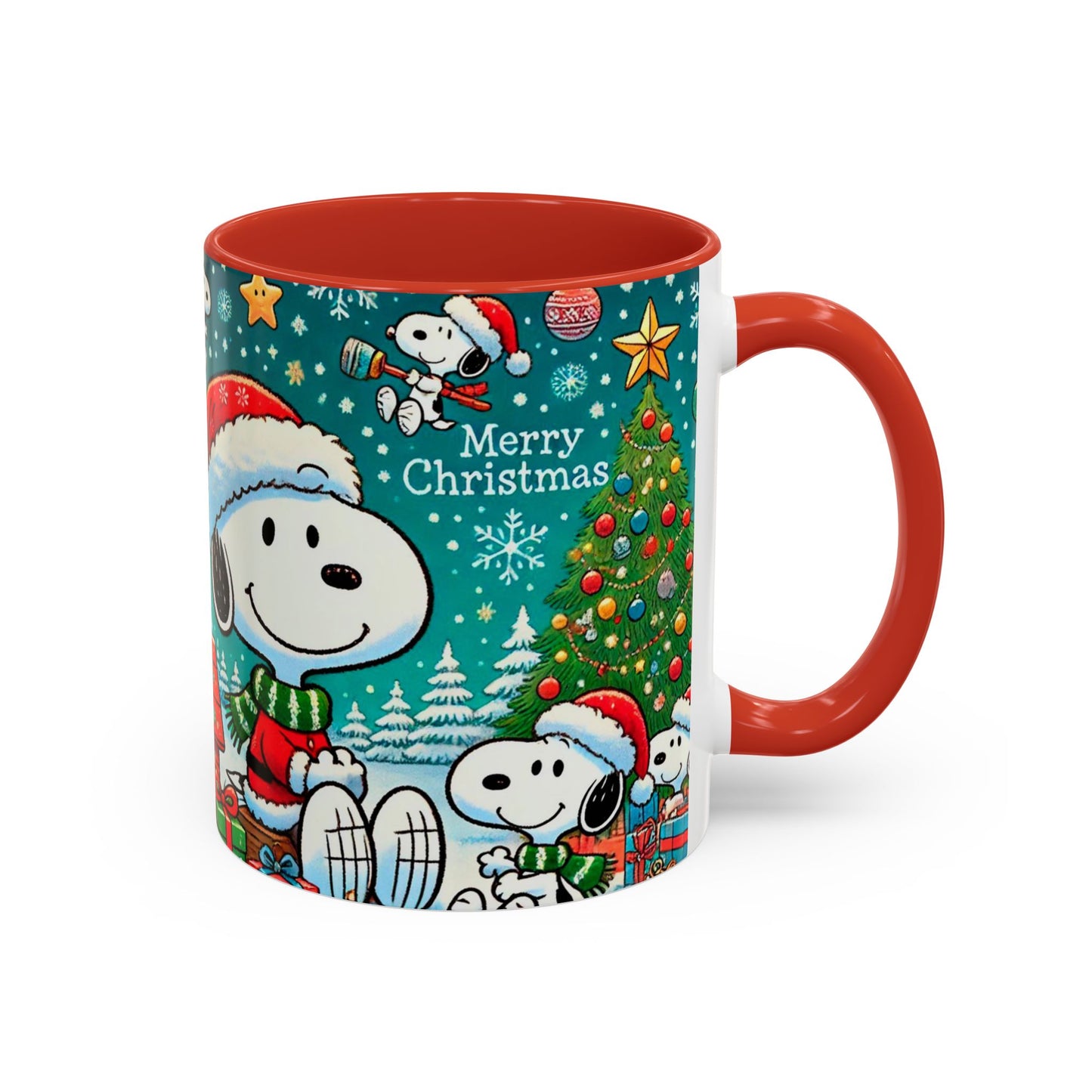 Beagle Christmas Mug | Accent Coffee Mug