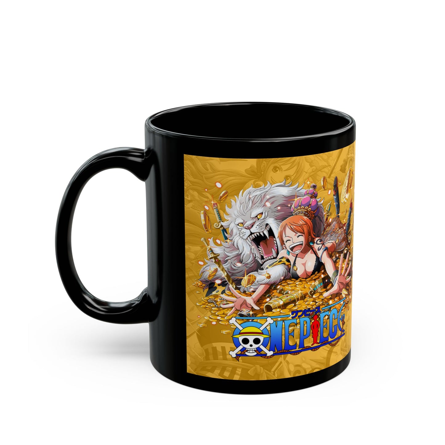 One Piece Logo Mug | Anime Straw Hat Crew Coffee Mug