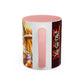 Yu-Gi-Oh! Art Accent Coffee Mug | Pharaonic and Shadi Design (11/15oz)