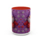 Knit Santa Pattern Mug | Accent Coffee Mug