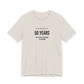 Customized Authentic 50 Years Of Not Giving A Damn T-Shirt | 50th Birthday Tee