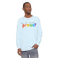 Loud and Proud! Rainbow print Long Sleeve T-Shirt | LGBTQ pride, colorful text