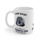 Customizable Damn Right I Am a Cowboys Fan Mug | Football Fan Coffee Cup