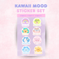 Kawaii Mood | Laminated Sticker Set/Decal