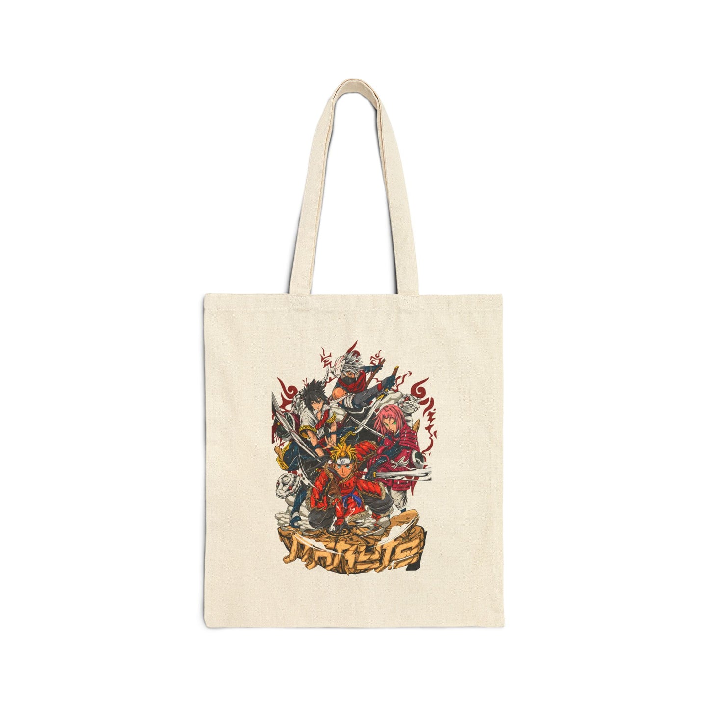 Team 7 with Naruto Art Tote Bag | Naruto Inspired Tote Bag