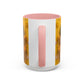 Yellow Sweater Santa Mug | Accent Coffee Mug