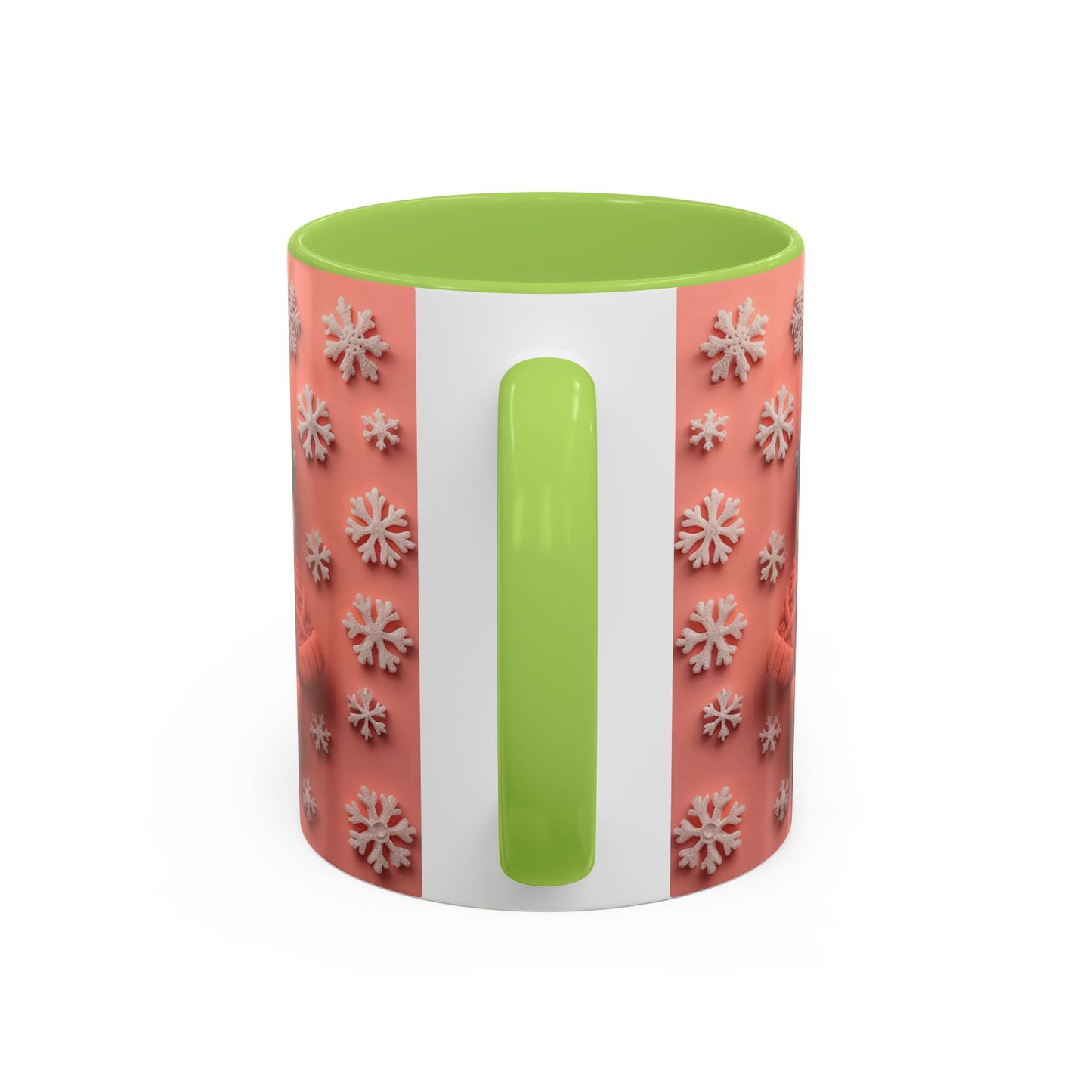 Knit Gnome with Snowflakes Mug | Accent Coffee Mug 11oz 15oz