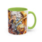 Yu-Gi-Oh! Art Accent Coffee Mug | Pharaonic and Shadi Design (11/15oz)