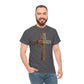 He Is Risen Cross T-Shirt | Matthew 28:6 Christian Easter Tee