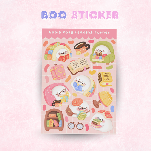 Kawaii Sticker Sets 4x6in