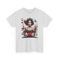 Queen of Hearts Playing Card tee | Retro Pinup Card Art, Heart Motif