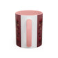 Cute Santa Face Holiday Mug | Christmas Accent Coffee Mug