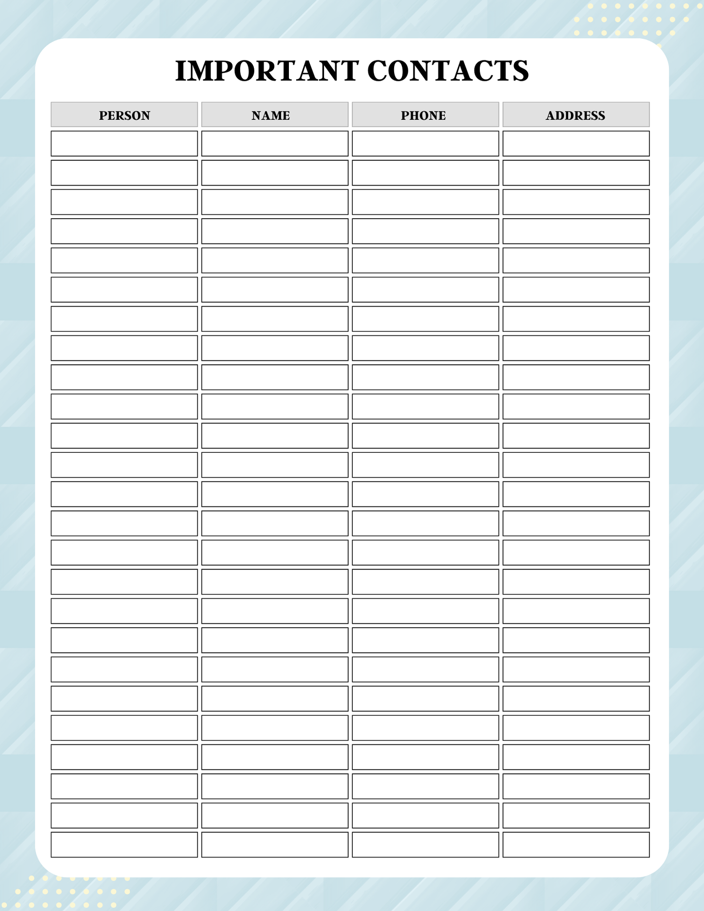 Health Care Planner | Digital Download
