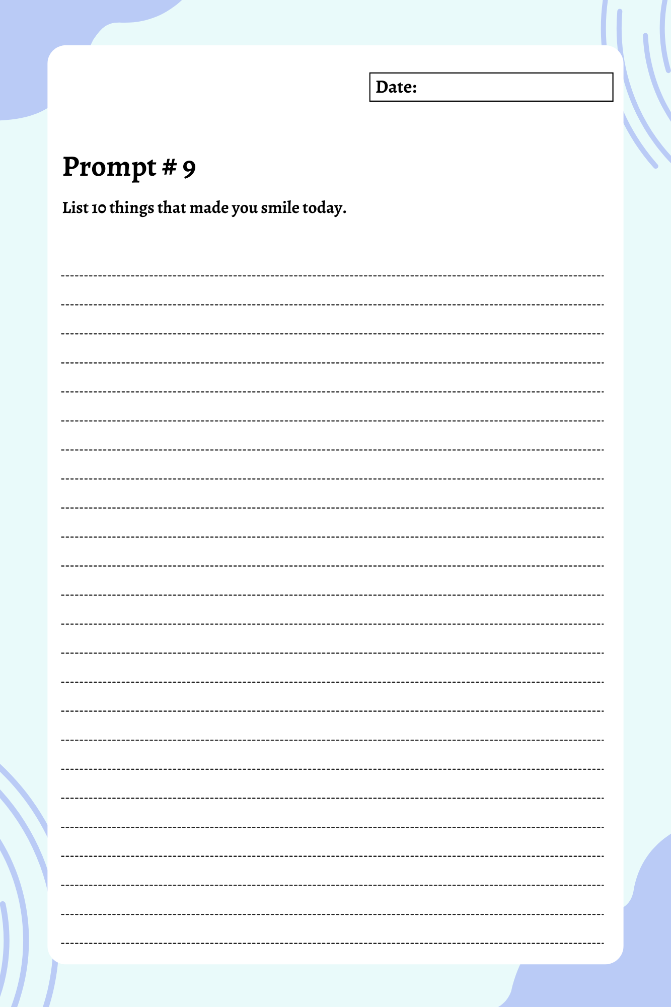 200 Mental Health Prompts Journal | Digital Download