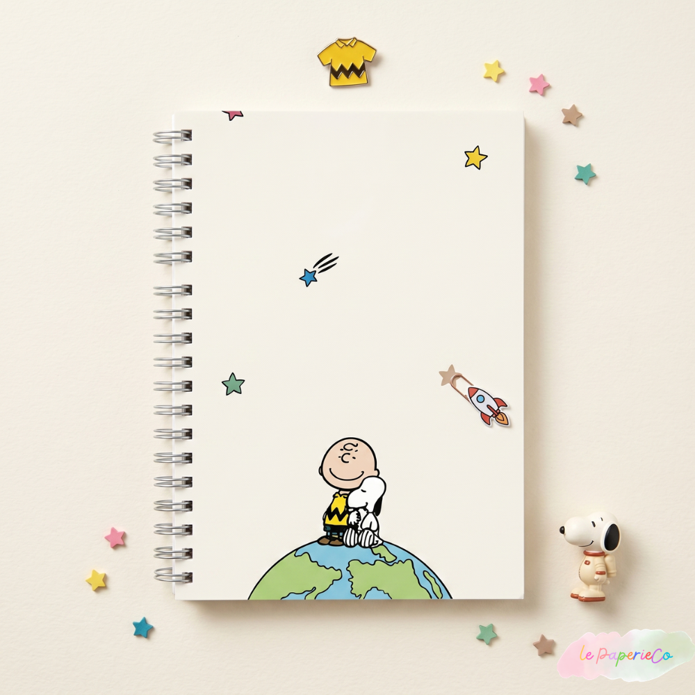Kawaii Charlie Brown Notebook | A5 (5.82 x 8.26 in)