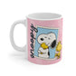 Snoopy & Woodstock Mug | Peanuts Character Coffee Cup