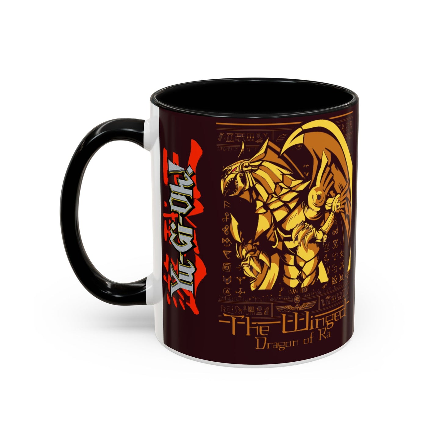 Yu-Gi-Oh! Art Accent Coffee Mug | Pharaonic and Shadi Design (11/15oz)
