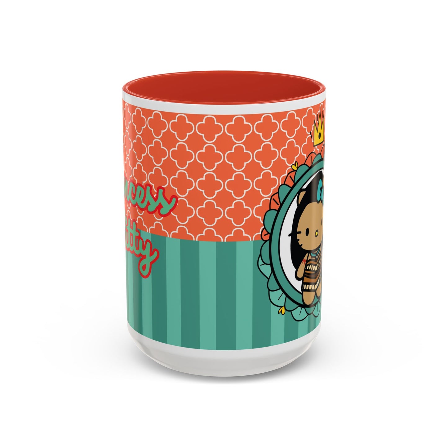 Kawaii Princess Girl Illustration Mug | Accent Coffee Mug 11oz 15oz