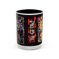 Anime Duelist Coffee Mug  Color Accent 11/15oz