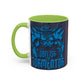 Yu-Gi-Oh! Coffee Mug | Fantasy Skull Warrior Accent Mug (11/15oz)