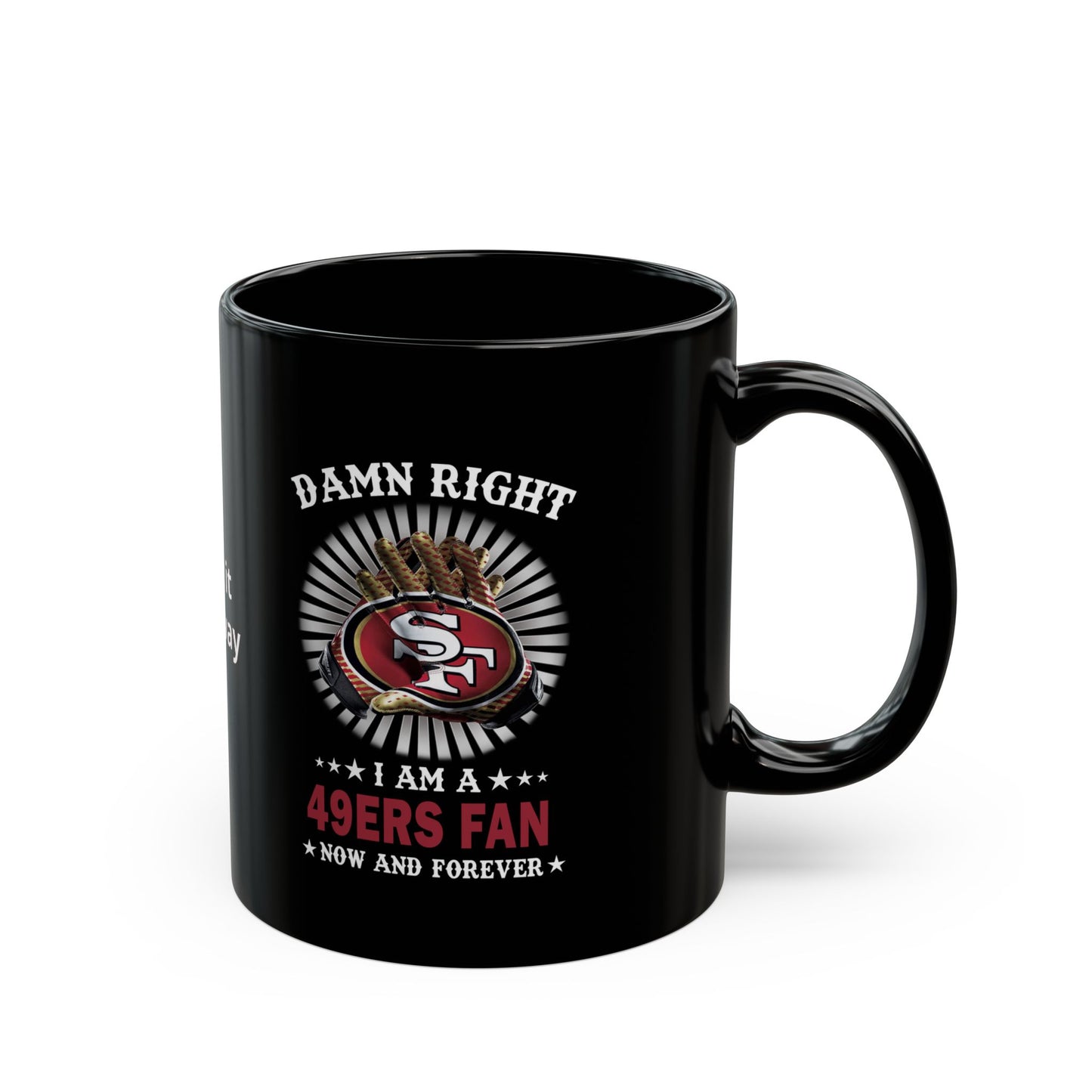 Customizable 49ers Fan Mug | San Francisco Football Logo, 11oz Ceramic