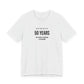 Customized Authentic 50 Years Of Not Giving A Damn T-Shirt | 50th Birthday Tee
