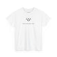 Minimalist Lotus Symbol tee | small centered spiritual graphic