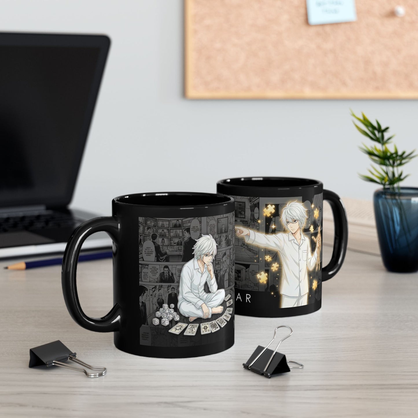 Near Anime Mug — Death Note Inspired Black Coffee Cup (11oz & 15oz)