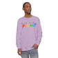 Loud and Proud! Rainbow print Long Sleeve T-Shirt | LGBTQ pride, colorful text