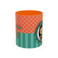 Kawaii Princess Girl Illustration Mug | Accent Coffee Mug 11oz 15oz