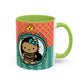 Kawaii Princess Girl Illustration Mug | Accent Coffee Mug 11oz 15oz