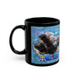 One Piece Logo Mug | Black Ceramic Coffee Cup