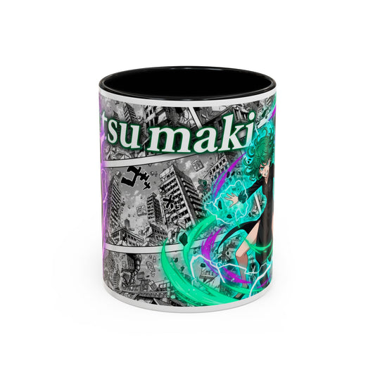 Accent Coffee Mug - Anime Girl Psychic Power Design (11/15oz)