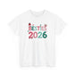 T-Shirt "Besties 2026" Holiday Friends Matching Tee
