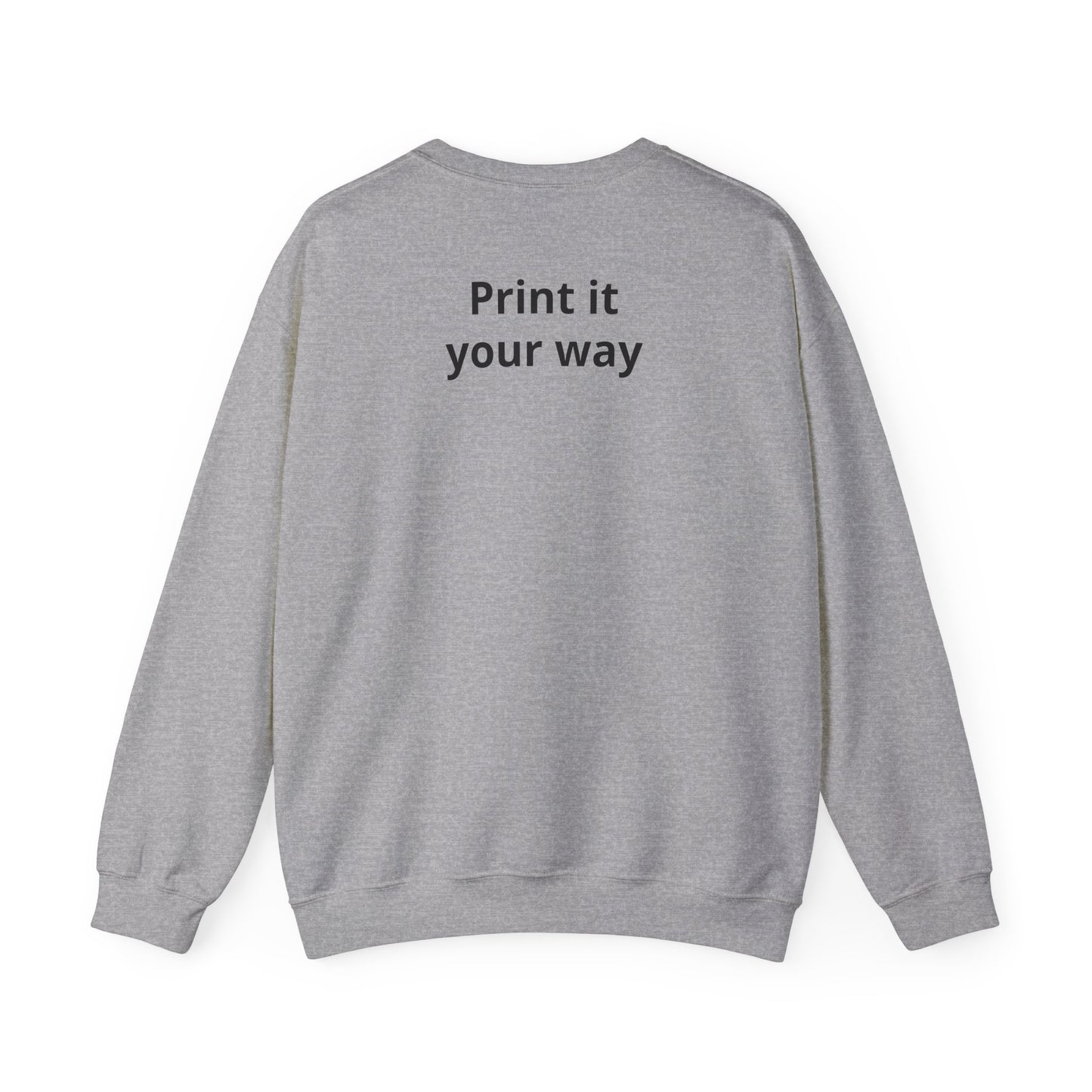 Customizable Cowboys Fan I Bleed Blue heart design Sweatshirt | Sports fan apparel