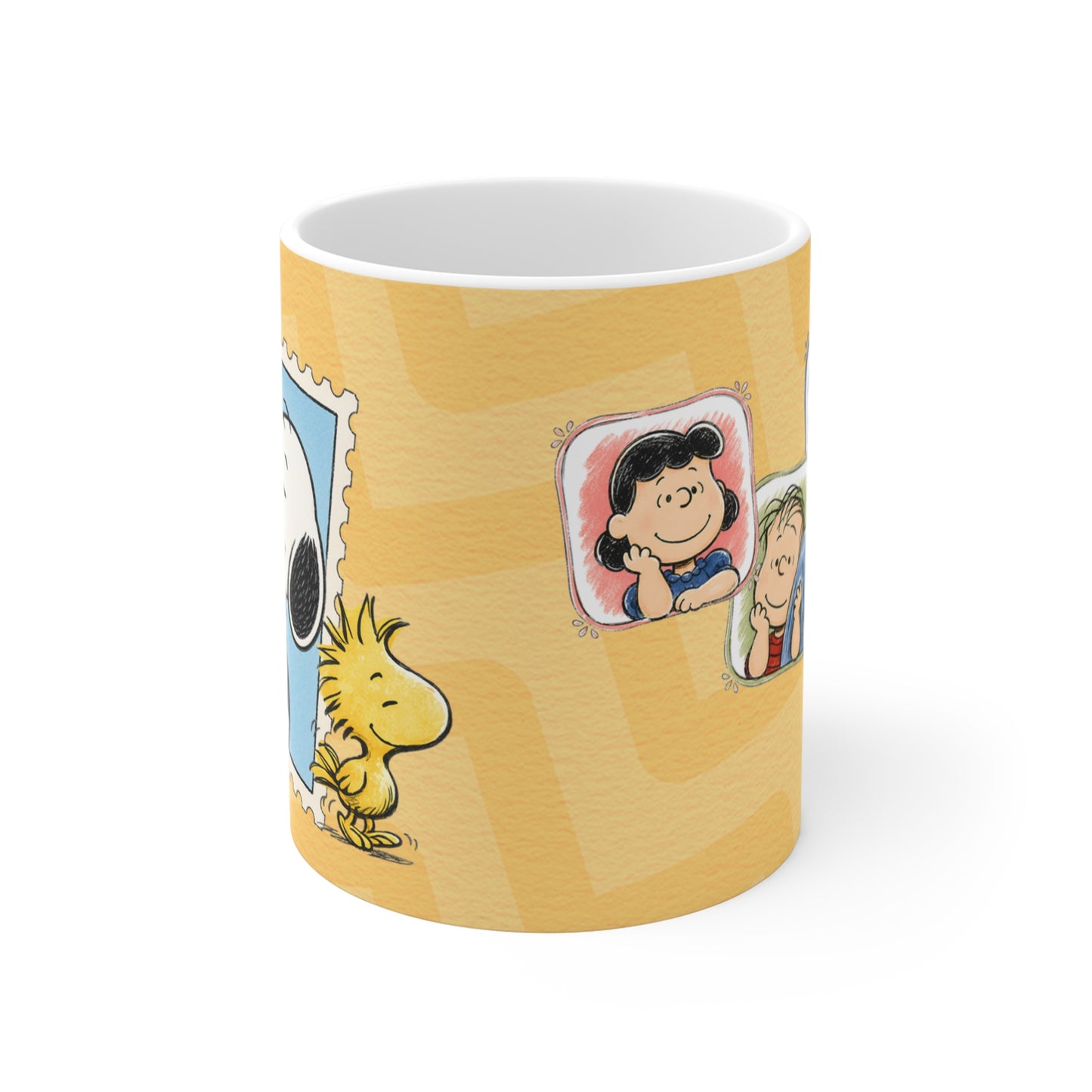 Snoopy and Woodstock Mug | 11oz Ceramic Coffee Cup