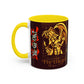 Yu-Gi-Oh! Art Accent Coffee Mug | Pharaonic and Shadi Design (11/15oz)