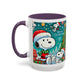 Beagle Christmas Mug | Accent Coffee Mug