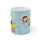 Snoopy & Woodstock Mug | Cartoon Comic Strip Characters