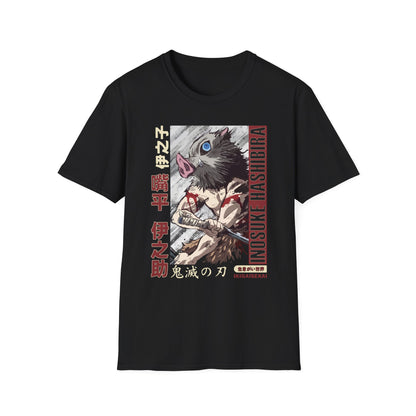 Inosuke Hashibira Anime T-Shirt — Demon Slayer Graphic Tee