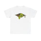 Grumpy Green Monster Peeking Tee | "Ew People" graphic