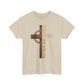 He Is Risen Cross T-Shirt | Matthew 28:6 Christian Easter Tee