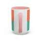 Kawaii Princess Girl Illustration Mug | Accent Coffee Mug 11oz 15oz