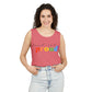 loud and proud! rainbow text Tank Top | Pride LGBTQ+ apparel