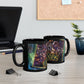 League of Legends Black Ceramic Mug Champion Collage