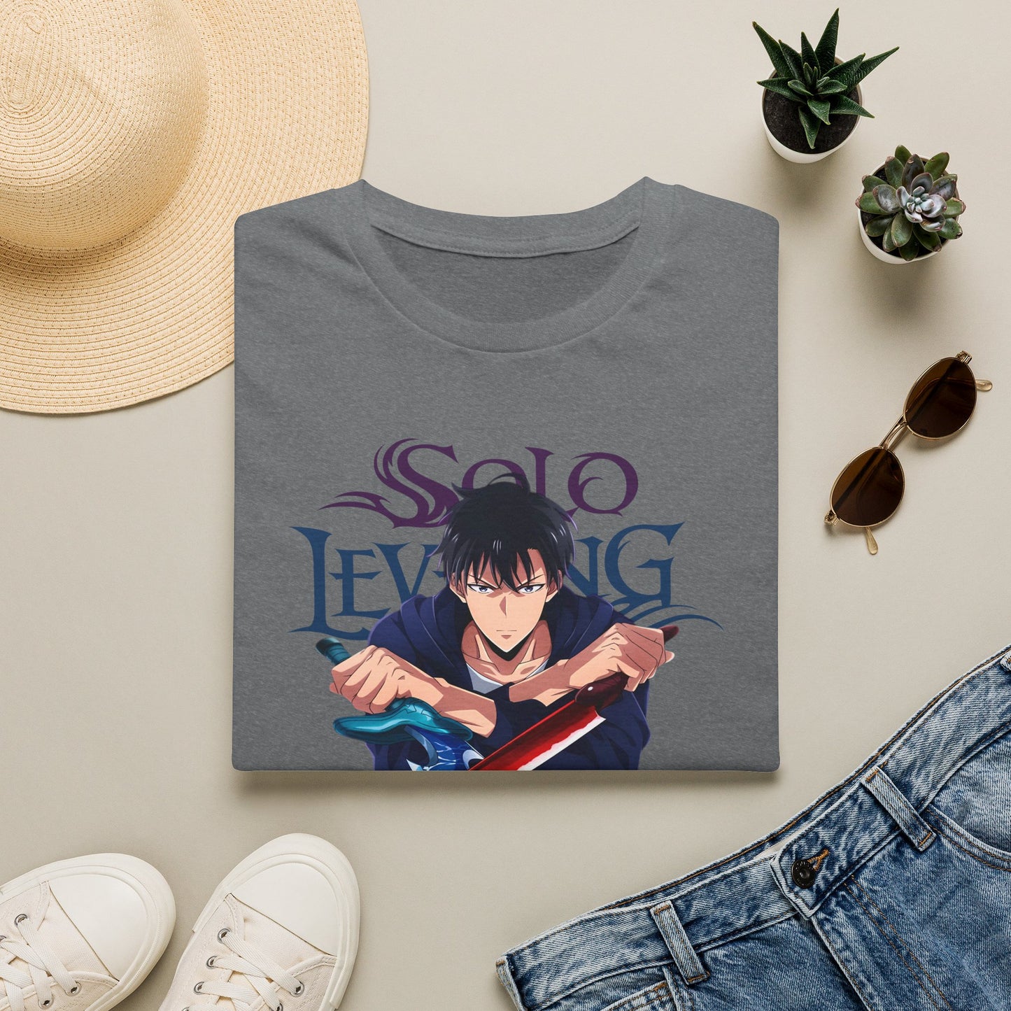 Solo Leveling T-Shirt | Anime Hunter Character Tee