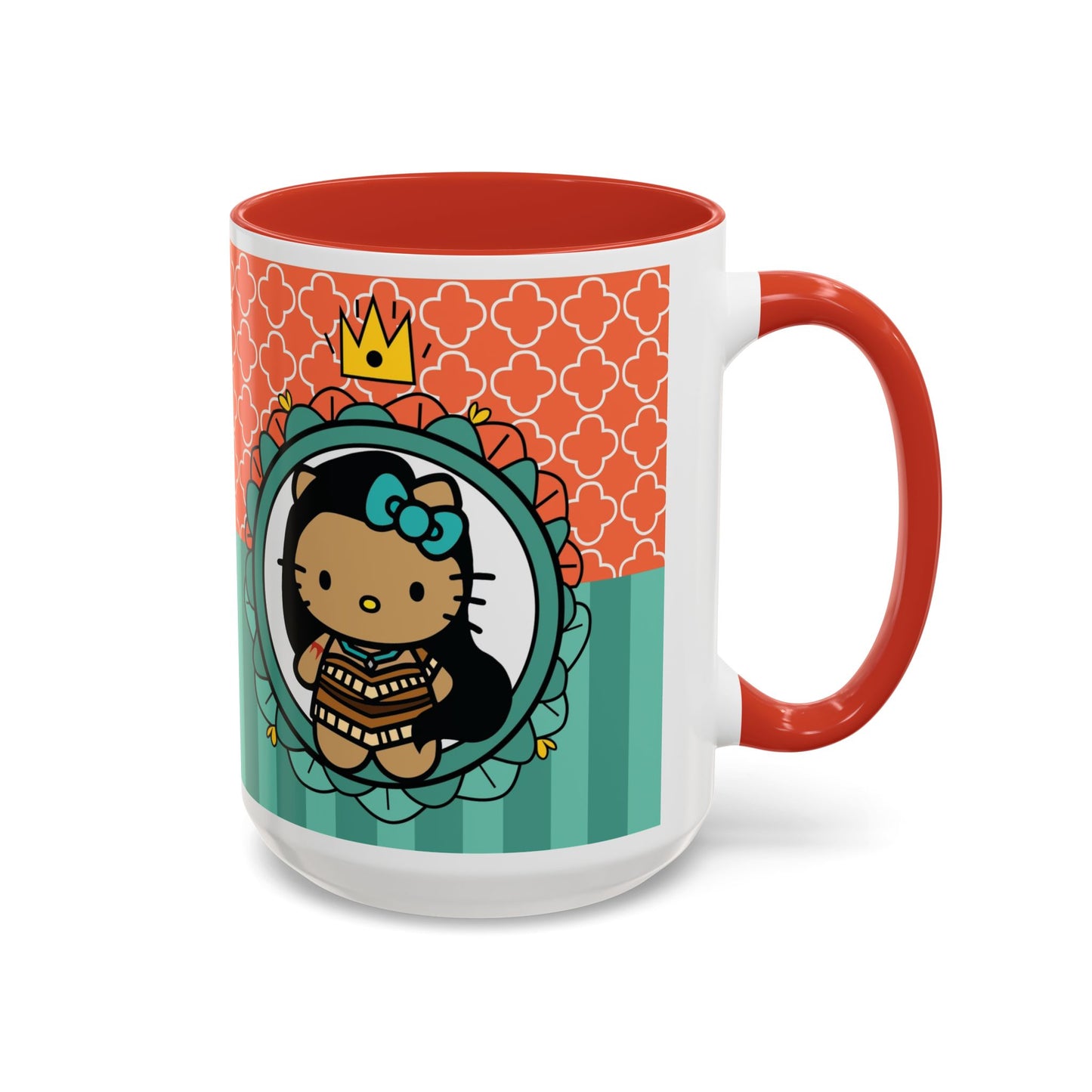 Kawaii Princess Girl Illustration Mug | Accent Coffee Mug 11oz 15oz